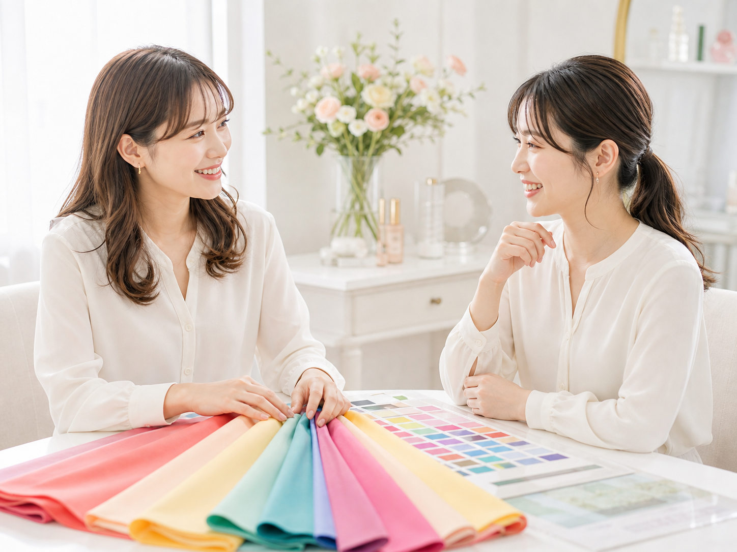 お客様とスタッフの会話